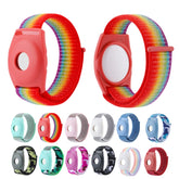 For AirTag Anti-Lost Device Case Locator Nylon Loop Watch Strap Wrist Strap